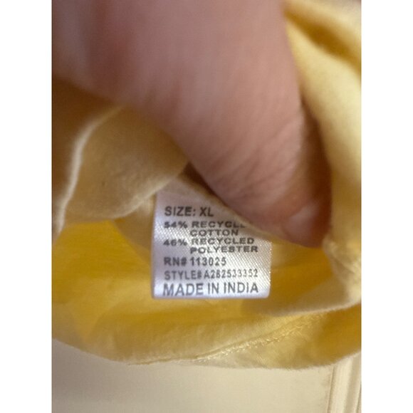 Yellowstone Park Graphic Cropped T-Shirt Recycled Cotton Polyester Blend Womens - Picture 5 of 6